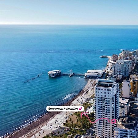 Lift @Vollga With Bbq And Patio Apartment Durres Bagian luar foto